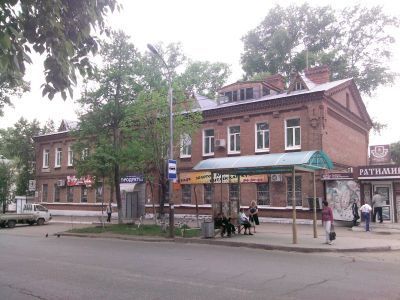 Казарма для кондукторов и сверхсрочнослужащих Амурской речной флотилии