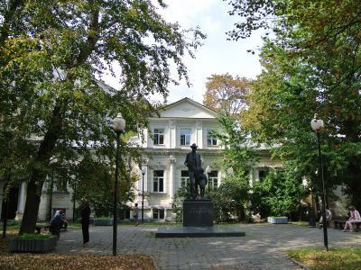 Дом, в котором в 1830-х гг. жил известный литературный  критик В.Г. Белинский