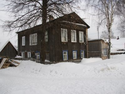 Дом, где в 1899 - 1903 гг. жил  революционер Стучка П.И.