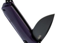 Складной нож SRM Terrier 258L-GN, сталь D2, рукоять G10, фиолетовый