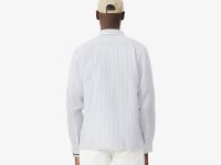 Мужская льняная рубашка Lacoste в полоску