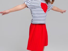 Джемпер трикотажный для девочек (футболка)