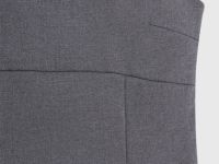 Приталенный жилет для девочек, Серый