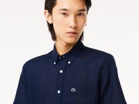 Мужская льняная рубашка Lacoste