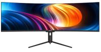 Монитор 49" Dahua DHI-LM49-EW410CA 5120x1440, 32:9, VA, 400cd, 1ms, 120Hz, 3000:1, 178°/178°, HAS PIV, HDMI, DP, черный