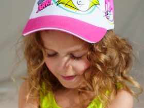 Кепка текстильная для девочек
