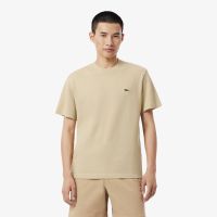 Мужская хлопковая футболка Lacoste из смеси льна