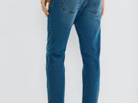 Зауженные джинсы, Синий