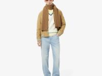 Шерстяной шарф Lacoste унисекс