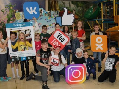 Юные пользователи соцсетей встретились на Блогер Party в ТРК «Чудо - парк»