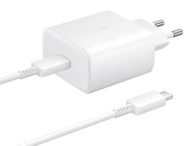 Сетевое зарядное устройство Samsung Super Fast Charger Type-C/PD3.0 /45W (белый)