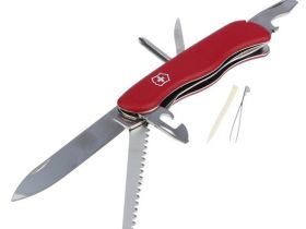 Нож перочинный Victorinox Trailmaster, сталь X50CrMoV15, рукоять нейлон, красный