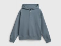 Толстовка на молнии с капюшоном, Серый