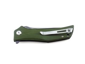Складной нож Bestech Scimitar, сталь D2, рукоять G10, зеленый