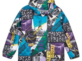 Куртка текстильная с полиуретановым покрытием для мальчиков