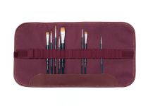 Скрутка для хранения кистей Малевичъ 26х48 см, бордо