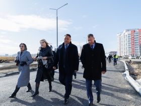 Дороги, парковки и безопасность движения: в 203-м микрорайоне обсудили проблемные вопросы
