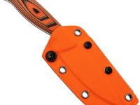 Туристический нож Kizer Evenki 2, сталь AEB-L, рукоять Black/Orange G10