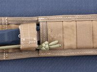 Нож с фиксированным клинком Spartan Blades Breed Fighter Dark Earth, сталь CPM-S35VN, рукоять черная микарта