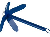 Якорь кошка разборный 2,6 кг, синий цвет