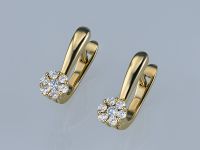 Серьги из желтого золота э0312сг04152800