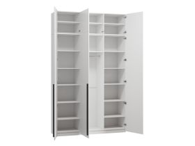 Распашной шкаф Кимбол 3.1-170x280 Белый