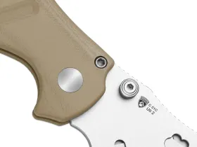 Складной нож Kizer C01C Uti 2, сталь 5Cr15MoV, рукоять G10, песочный