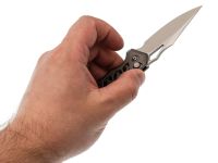 Складной нож CIVIVI Anaaki, сталь Nitro-V, рукоять серый алюминий