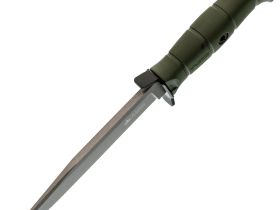 Тактический нож Kizlyar Supreme Vector Olive, сталь 420HC TW, рукоять кратон, хаки