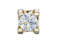 Подвеска из желтого золота с бриллиантом э0301пд06210861