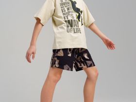 Фуфайка трикотажная для мальчиков (футболка)