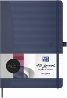 Блокнот в линейку OXFORD Signature A5 80 л твердая обложка синий
