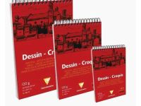 Блокнот для черчения и рисования Clairefontaine "Dessin Croquis" А4 50 л 120 г
