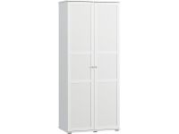 Распашной шкаф Амели 2-100x240 Белый