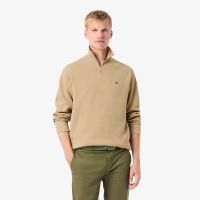 Мужская толстовка Lacoste на молнии с высоким воротом