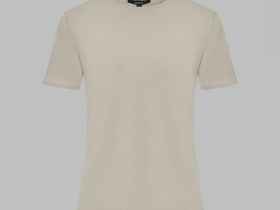 Футболка приталенного кроя из хлопка