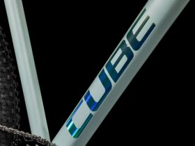 Горный велосипед Cube Aim Race 29, год 2025, цвет Голубой-Черный, ростовка 20.5