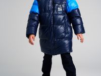 Пальто текстильное с полиуретановым покрытием для мальчиков