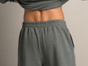 Брюки Massimo men, серые прямые