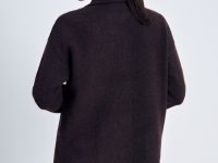 Кардиган свободного силуэта с отложным воротником