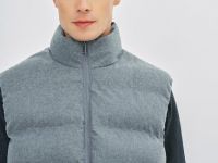 Стёганый утеплённый жилет, Серый