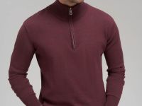 Джемпер прямого кроя из хлопка