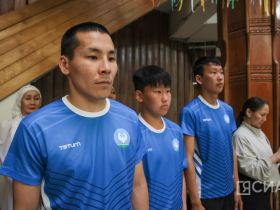 В Доме Арчы зажгли огонь Спартакиады учащихся Якутии