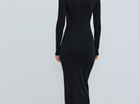 Облегающее платье, Черный