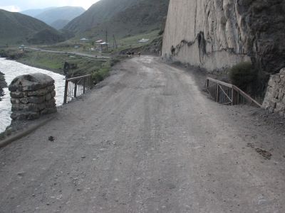 Мост деревянный