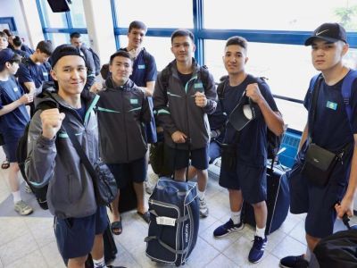 В Якутск для участия в VIII Играх «Дети Азии» прибыла команда из Казахстана