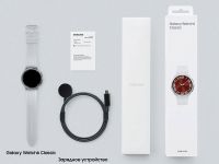 Смарт-часы Samsung Galaxy Watch6 Classic, 43 мм серебро (SM-R950NZSACIS)