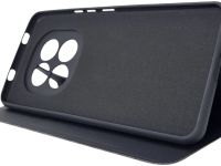 Чехол-книжка BoraSCO Smart Cover для Xiaomi REDMI Note 15 Pro 5G Чёрный