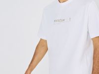 Футболка с текстовым принтом, Белый