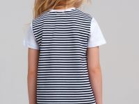 Фуфайка трикотажная для девочек (футболка)